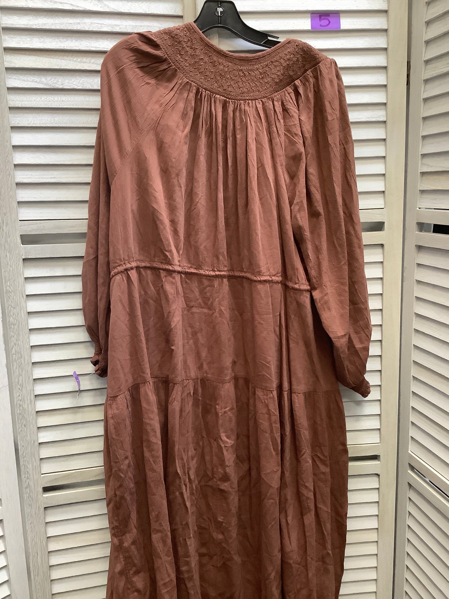Brown Dress Casual Short Old Navy, Size 2x