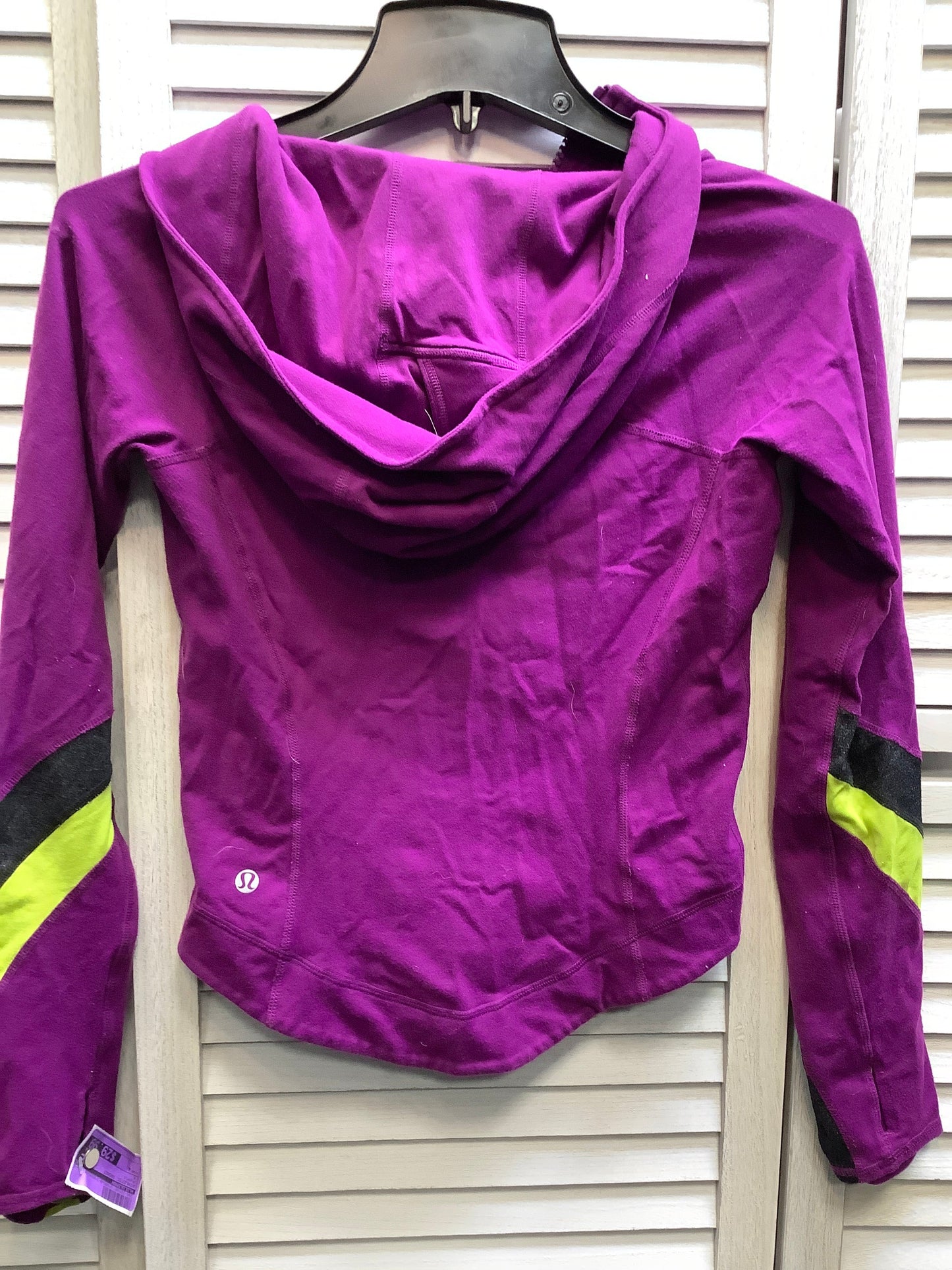 Purple Athletic Jacket Lululemon, Size 4