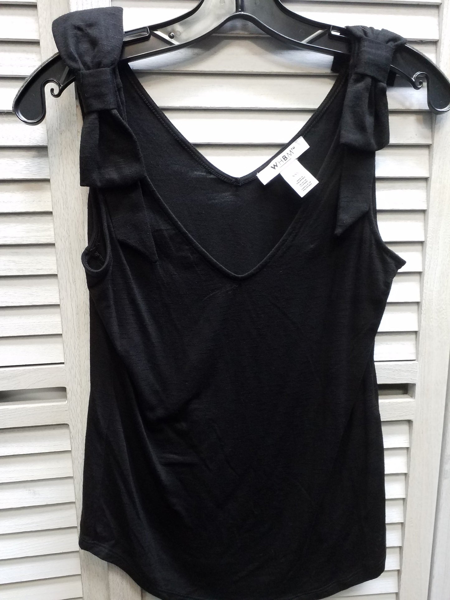 Black Tank Top White House Black Market, Size Xxs