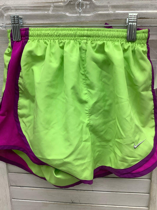 Green Athletic Shorts Nike, Size Xs