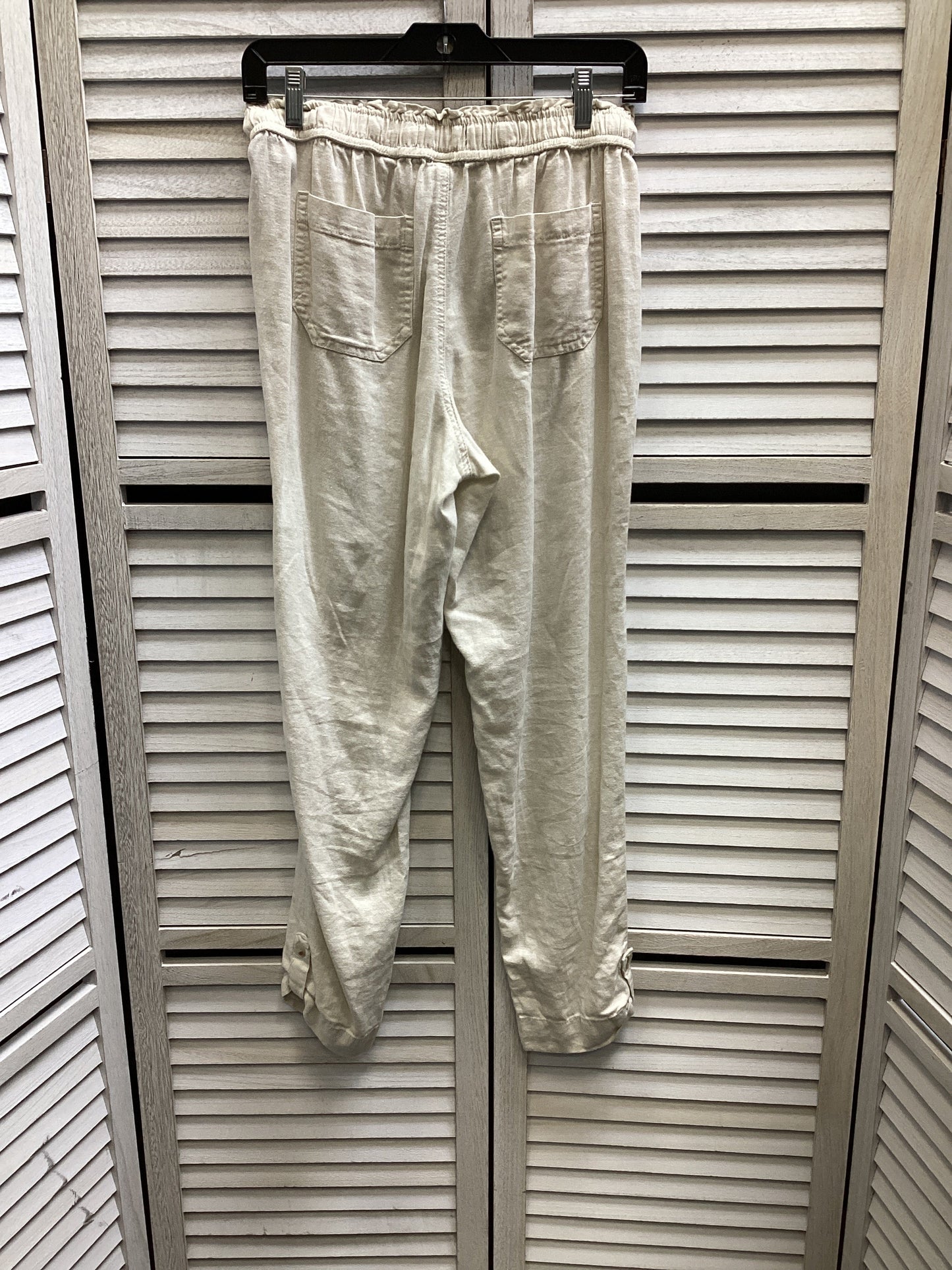 Pants Linen By Clothes Mentor In Tan, Size: S