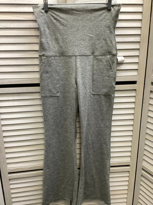 Athletic Leggings By Aerie In Grey, Size: L