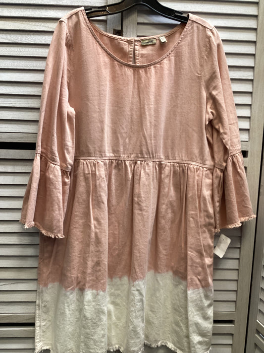 Dress Casual Short By Holding Horses In Pink, Size: Xl