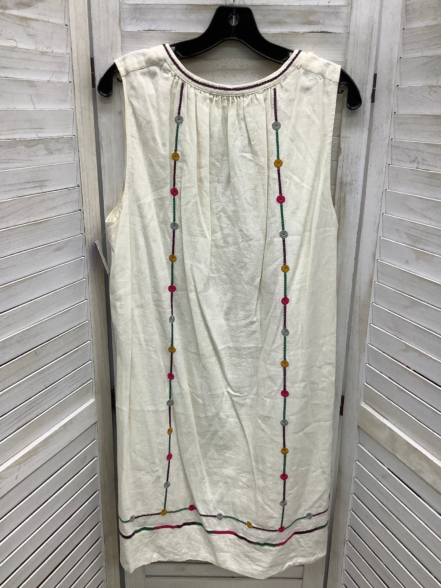 Multi-colored Dress Casual Short Madewell, Size Xl