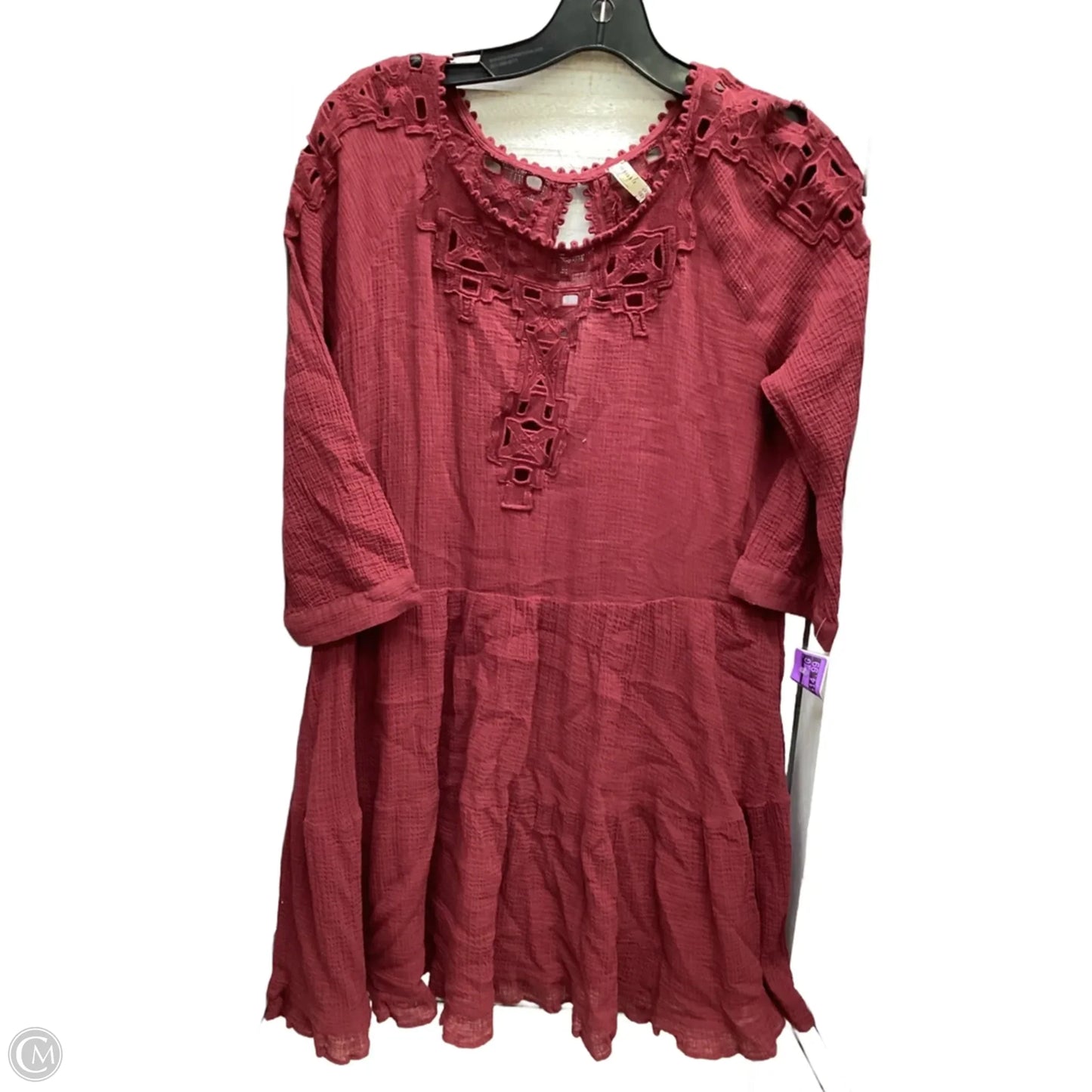 Dress Casual Short By Free People In Red, Size: M