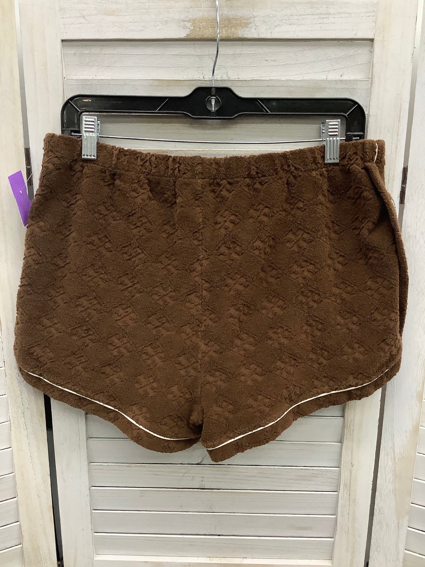 Brown Shorts Designer Tory Burch, Size L