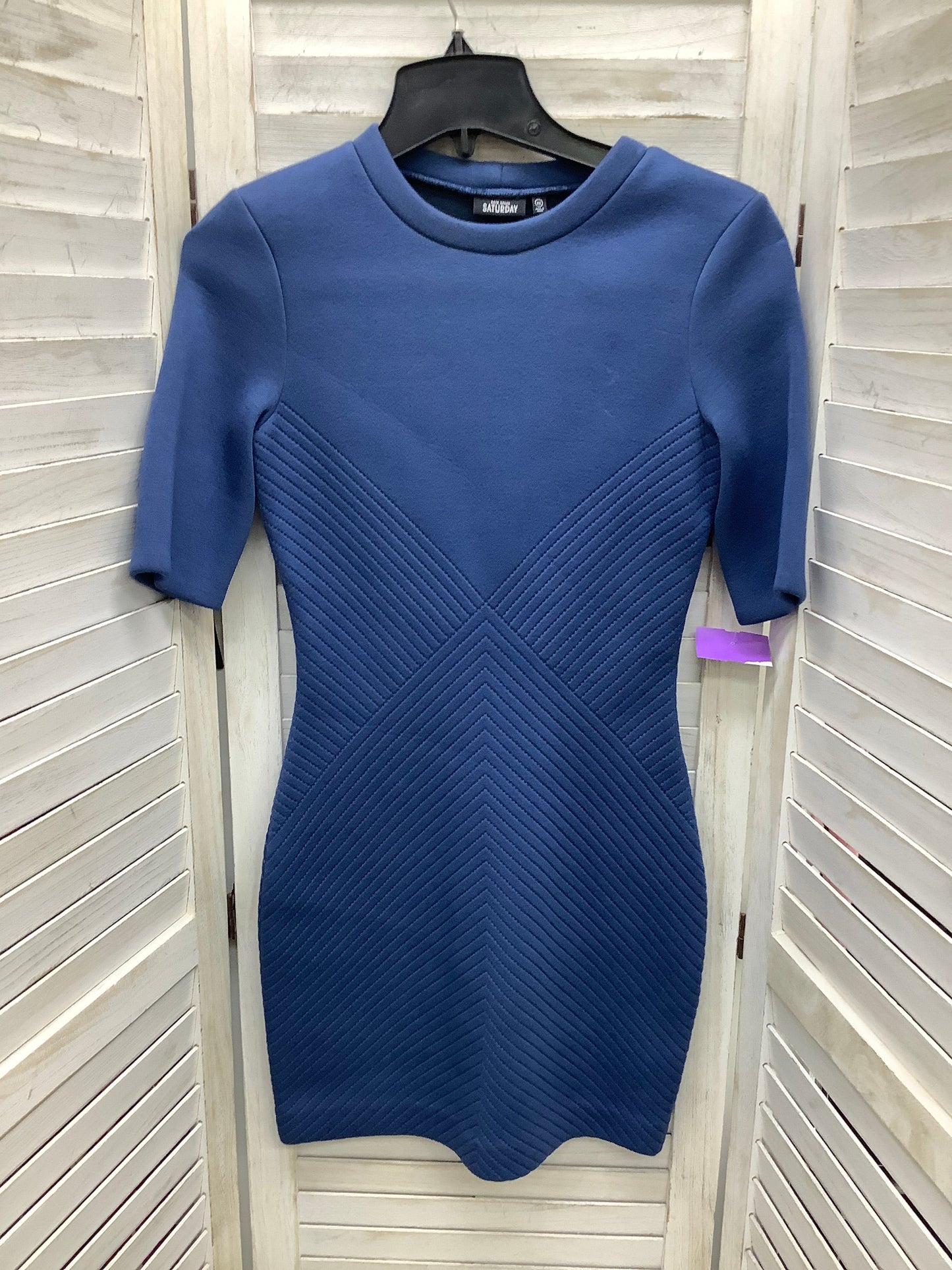 Blue Dress Casual Short Kate Spade, Size Xs