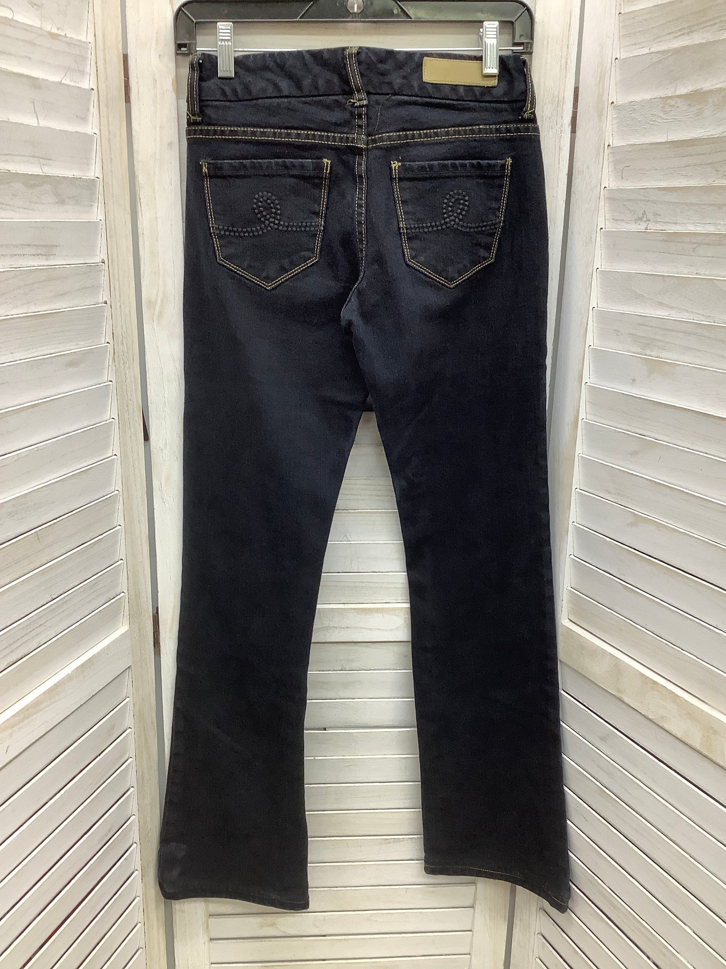 Blue Denim Jeans Boot Cut 7 For All Mankind, Size 00