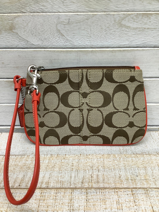 Wristlet Designer Coach, Size Small