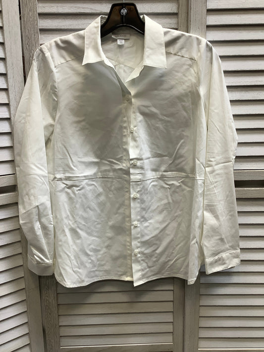 White Top Long Sleeve J. Jill, Size Xs