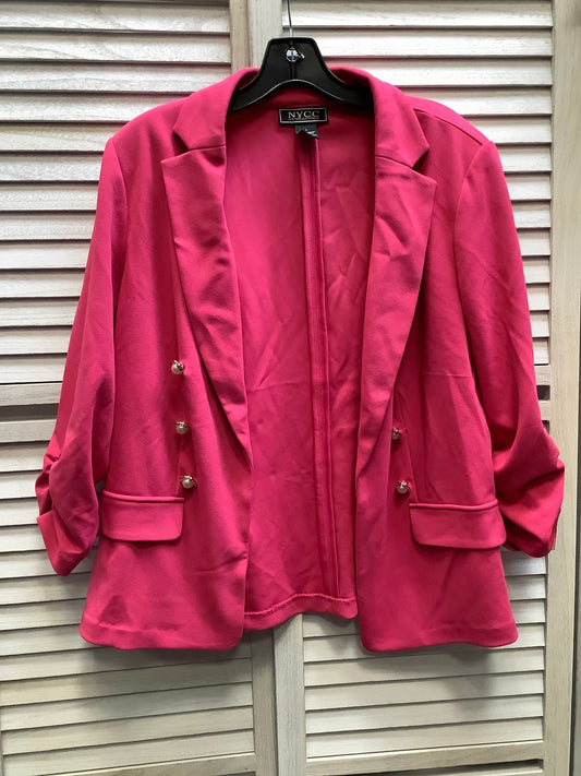 Pink Blazer Clothes Mentor, Size L