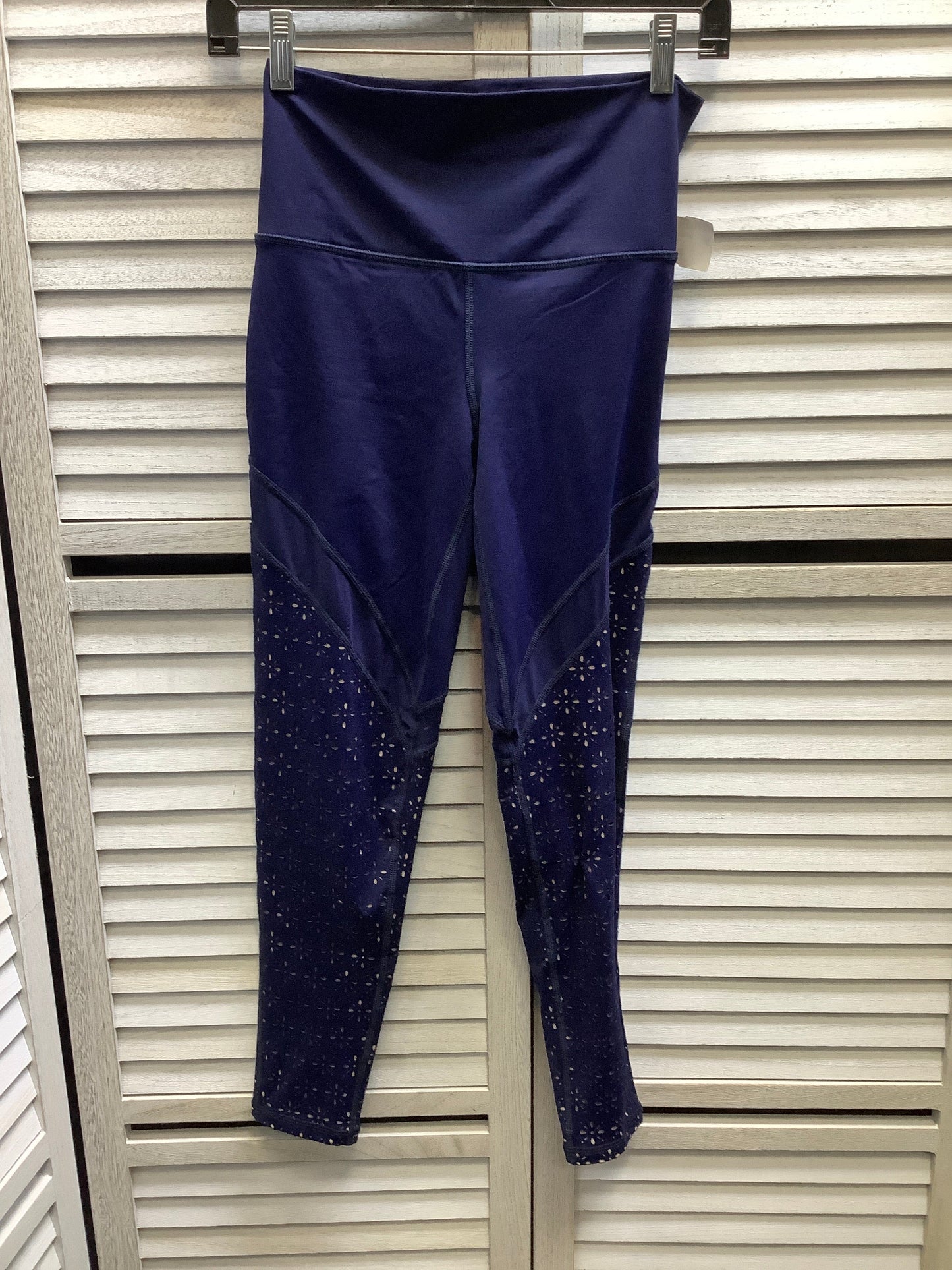 Athletic Leggings By Aerie In Blue, Size: M