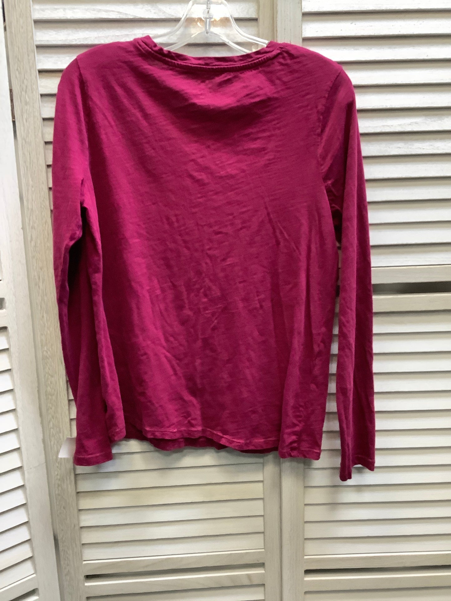 Red Top Long Sleeve Sonoma, Size M