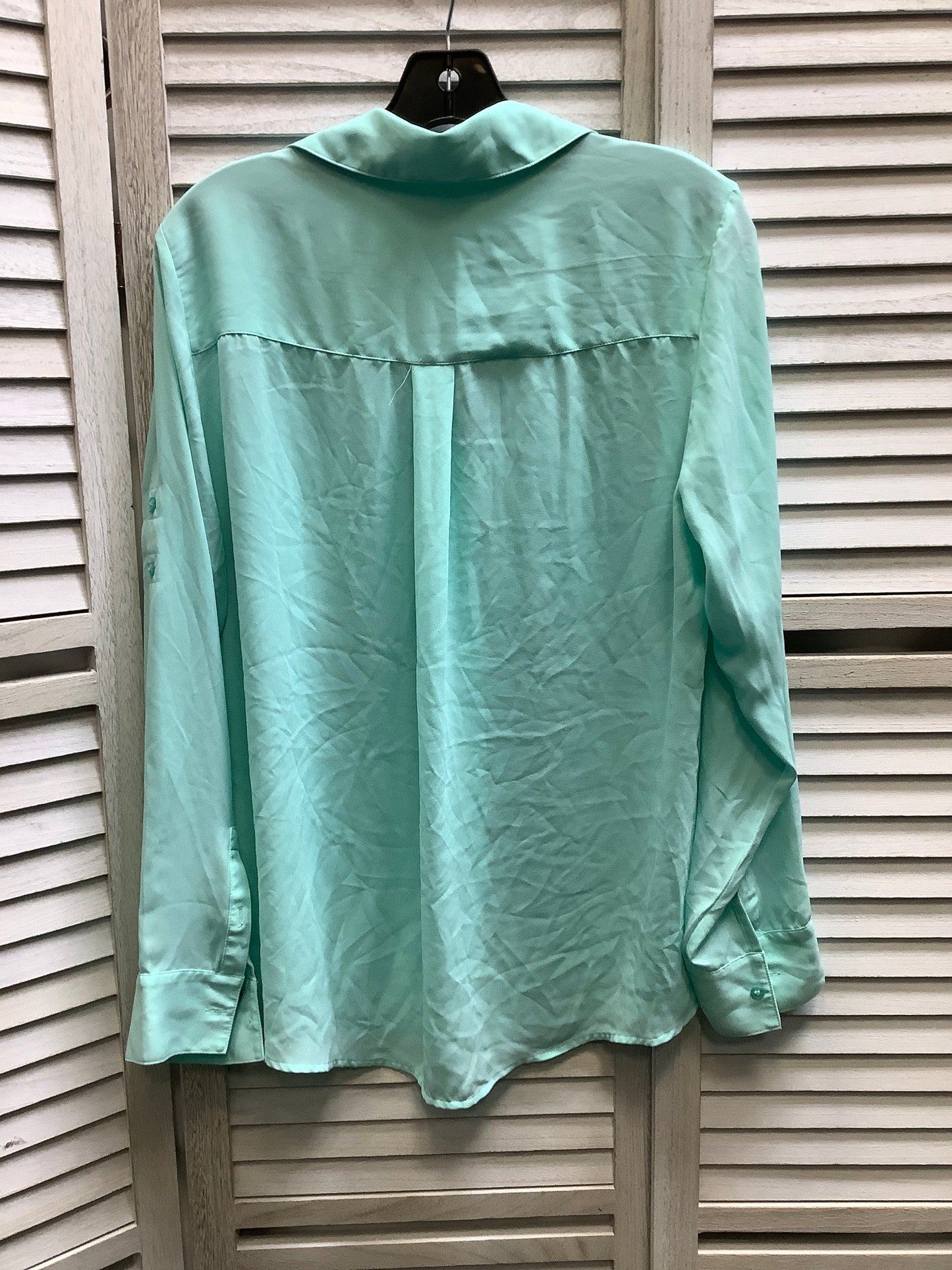 Blue Top Long Sleeve Express, Size L