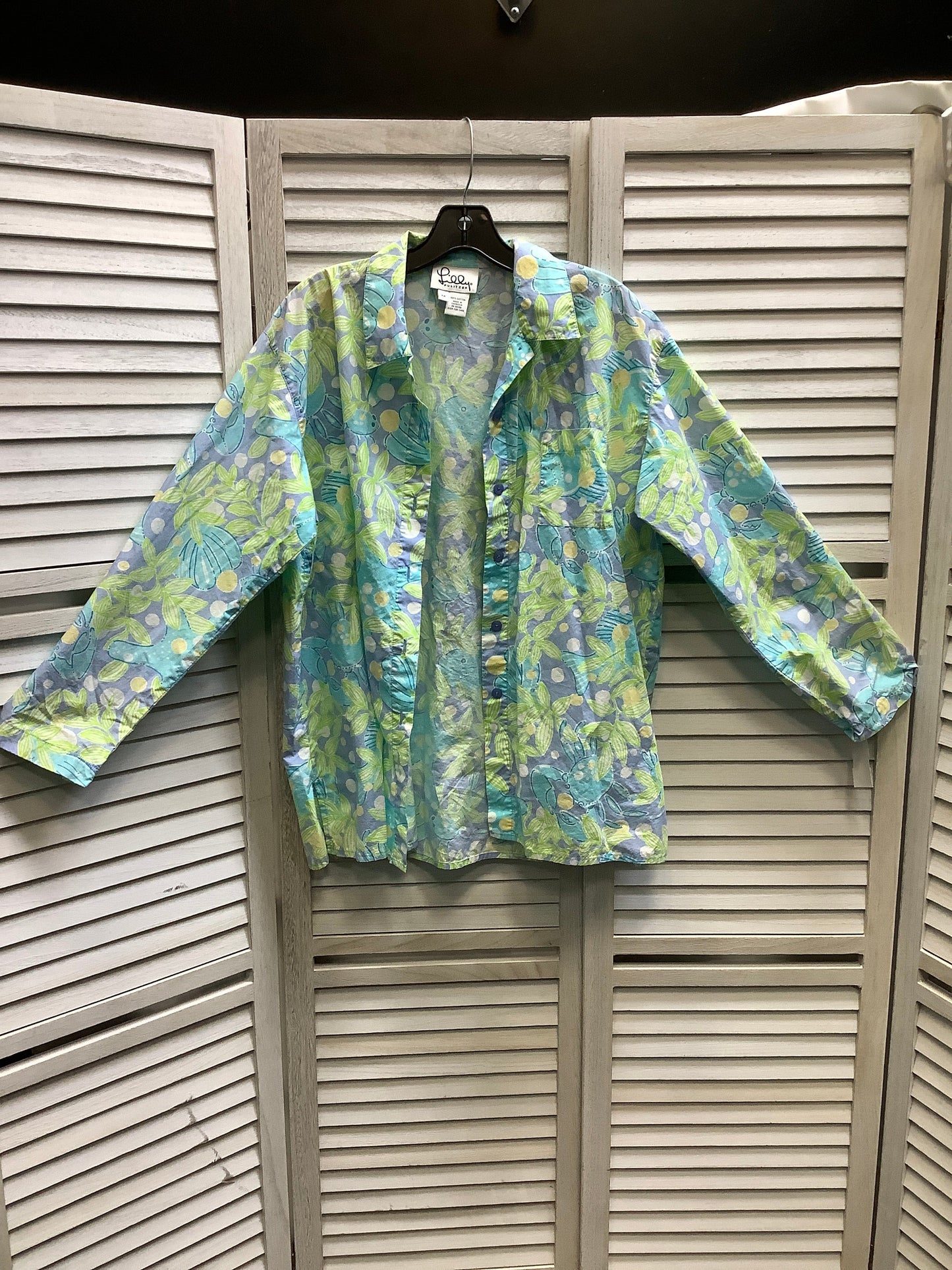 Multi-colored Top Long Sleeve Lilly Pulitzer, Size M