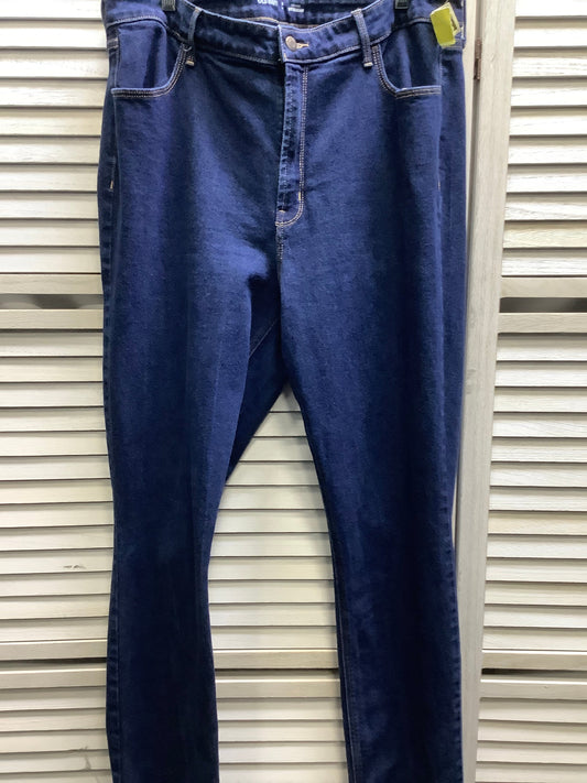 Denim Jeans Straight Old Navy, Size 18