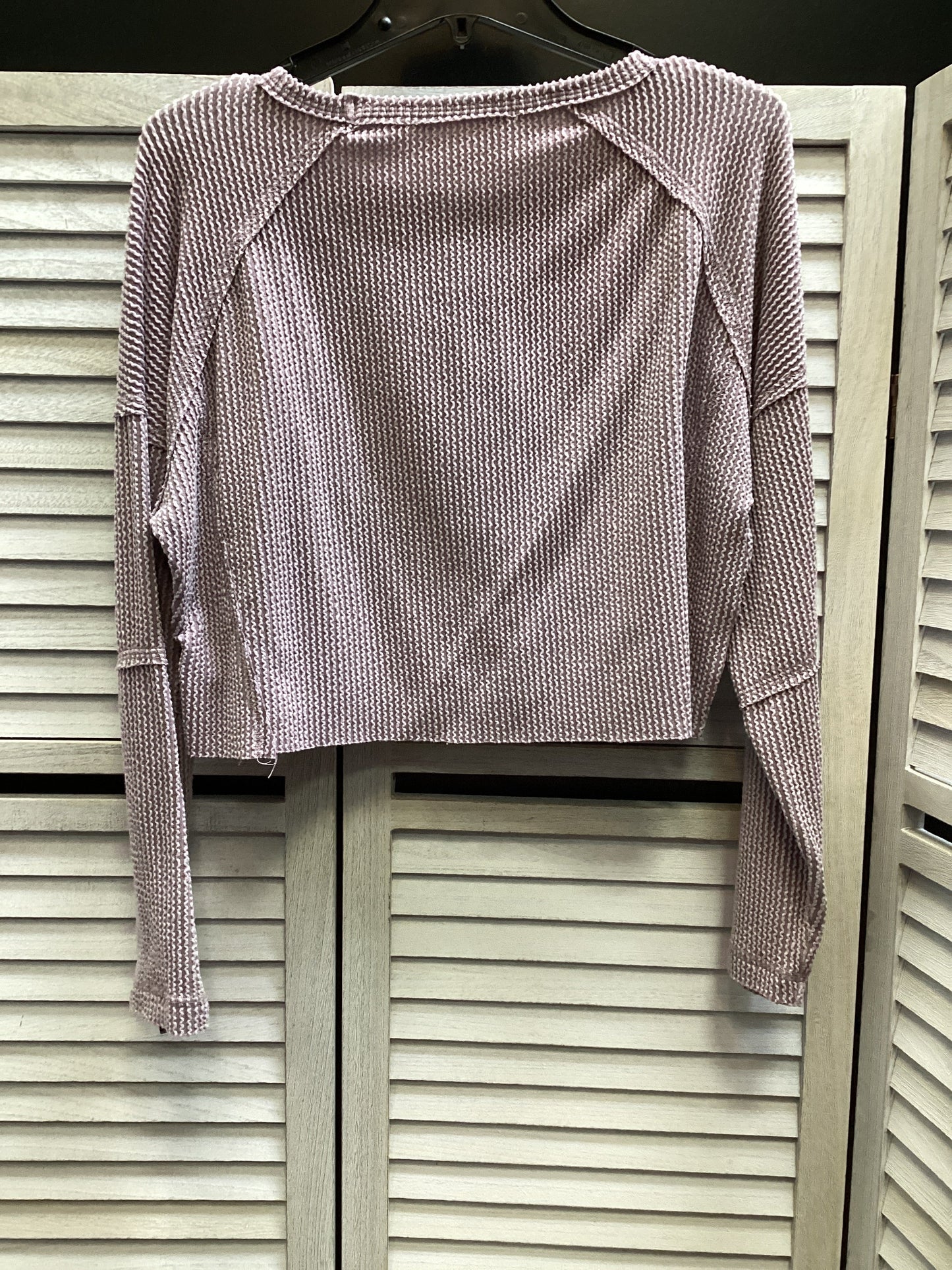 Top Long Sleeve By Altard State In Purple, Size: S