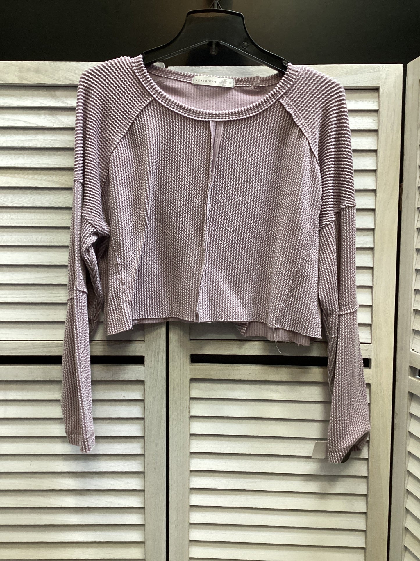 Top Long Sleeve By Altard State In Purple, Size: S