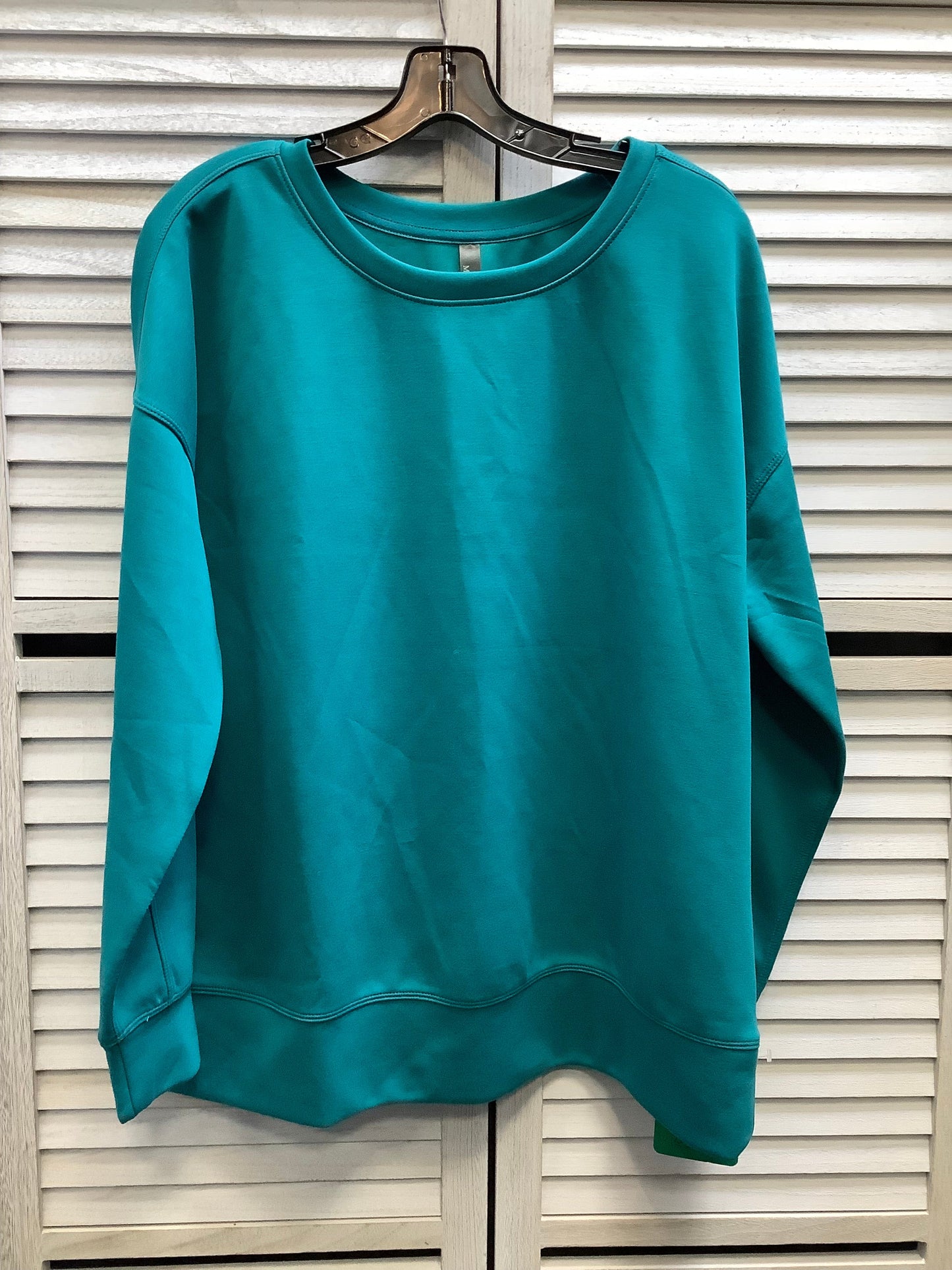 Sweatshirt Crewneck By Mondetta In Green, Size: Xl