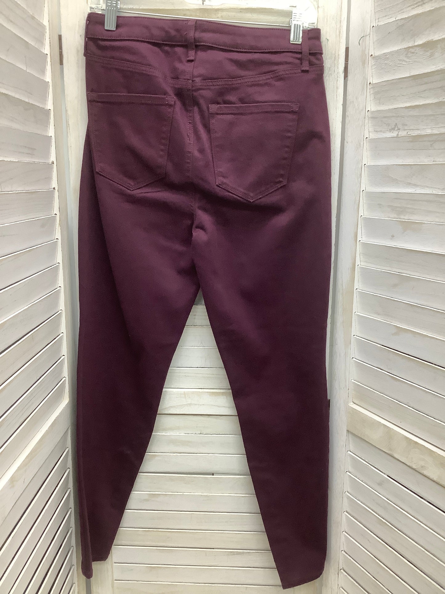 Pants Cropped By Talbots In Purple, Size: 8