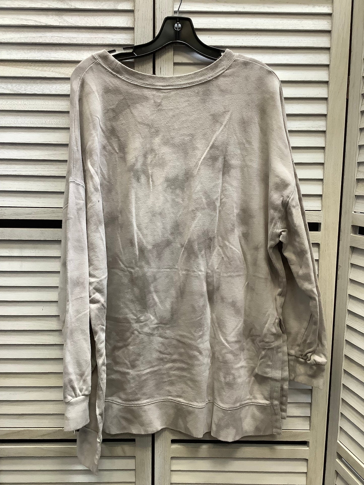 Sweatshirt Crewneck By Old Navy In Grey, Size: Xl