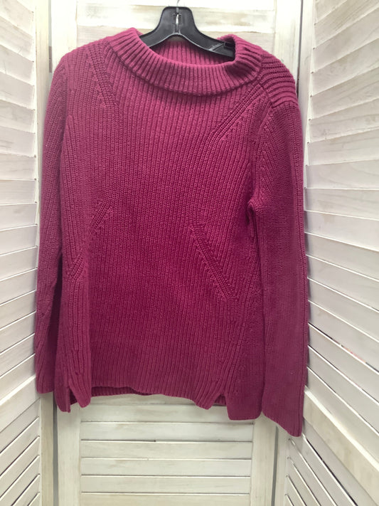 Sweater By Talbots In Purple, Size: M