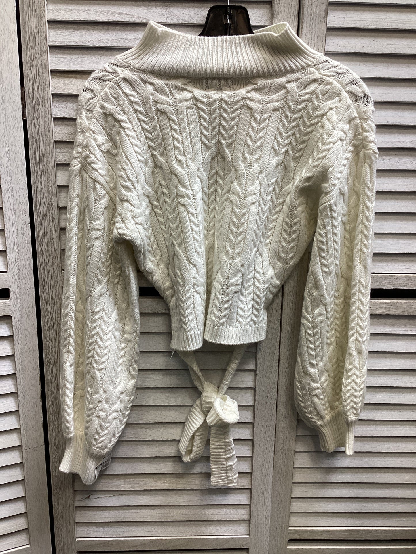 Sweater By Fashion Nova In White, Size: S