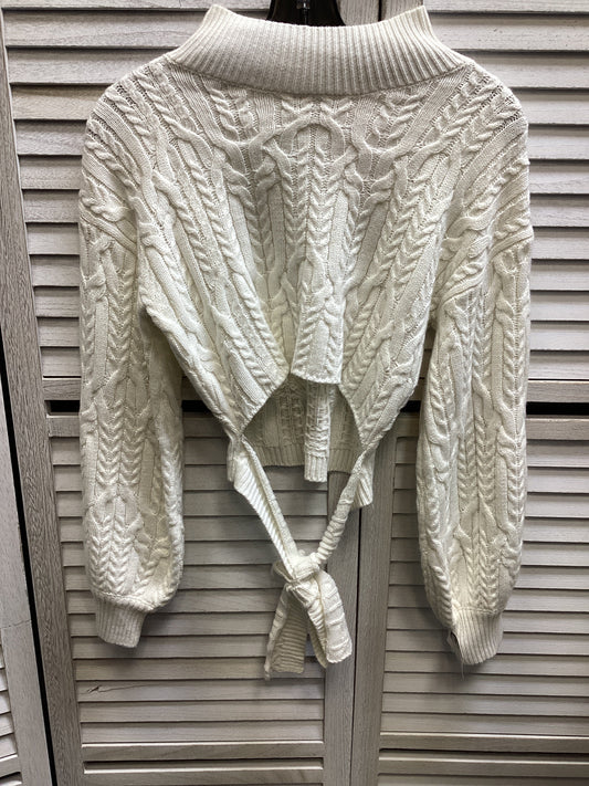 Sweater By Fashion Nova In White, Size: S