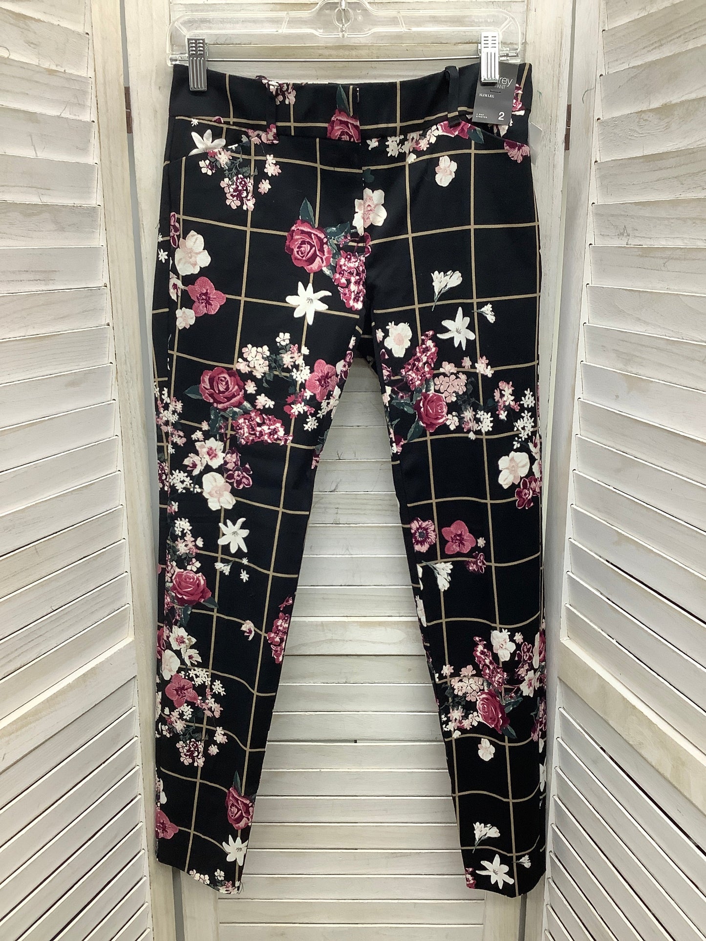 Pants Dress By New York And Co In Floral Print, Size: 2