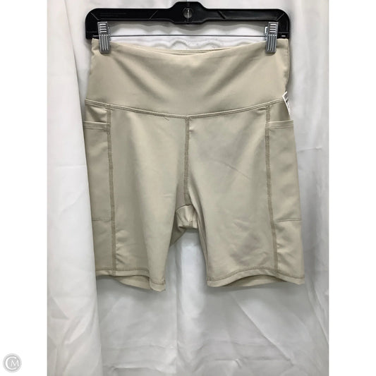 Athletic Shorts By Clothes Mentor In Tan, Size: M