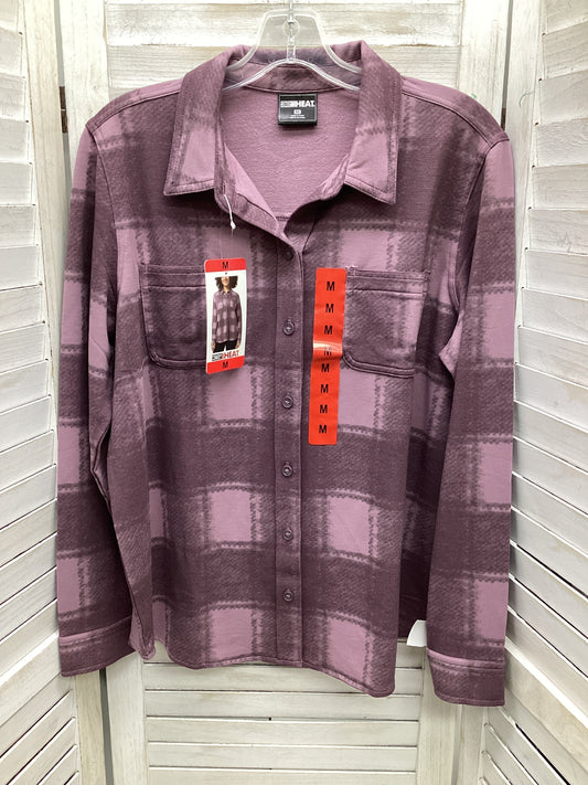 Top Long Sleeve By 32 Degrees In Purple, Size: M