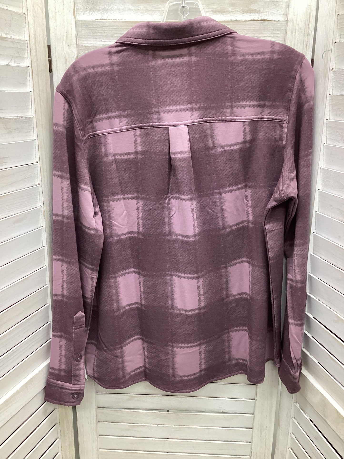 Top Long Sleeve By 32 Degrees In Purple, Size: M