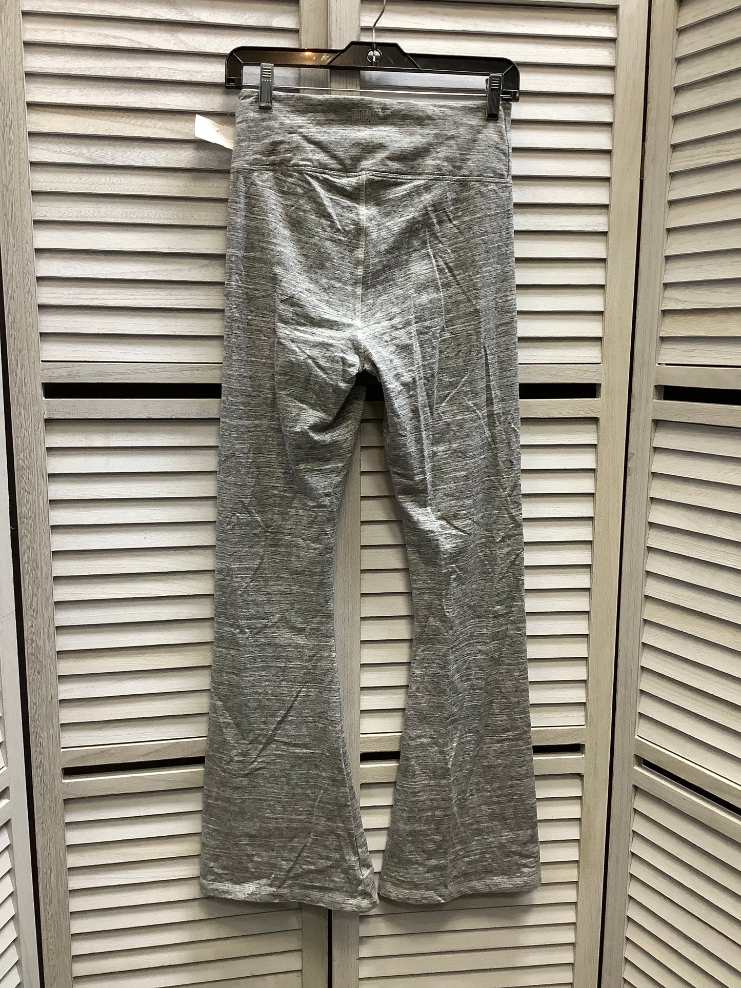 Athletic Pants By Pink In Grey, Size: M