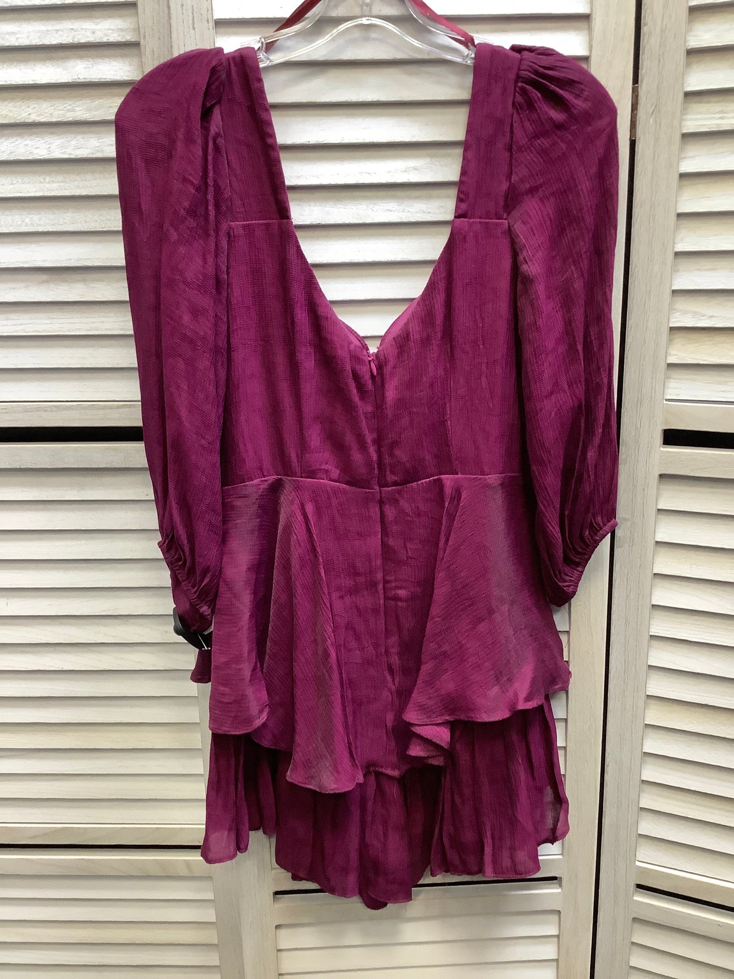 Dress Casual Short By Clothes Mentor In Purple, Size: S