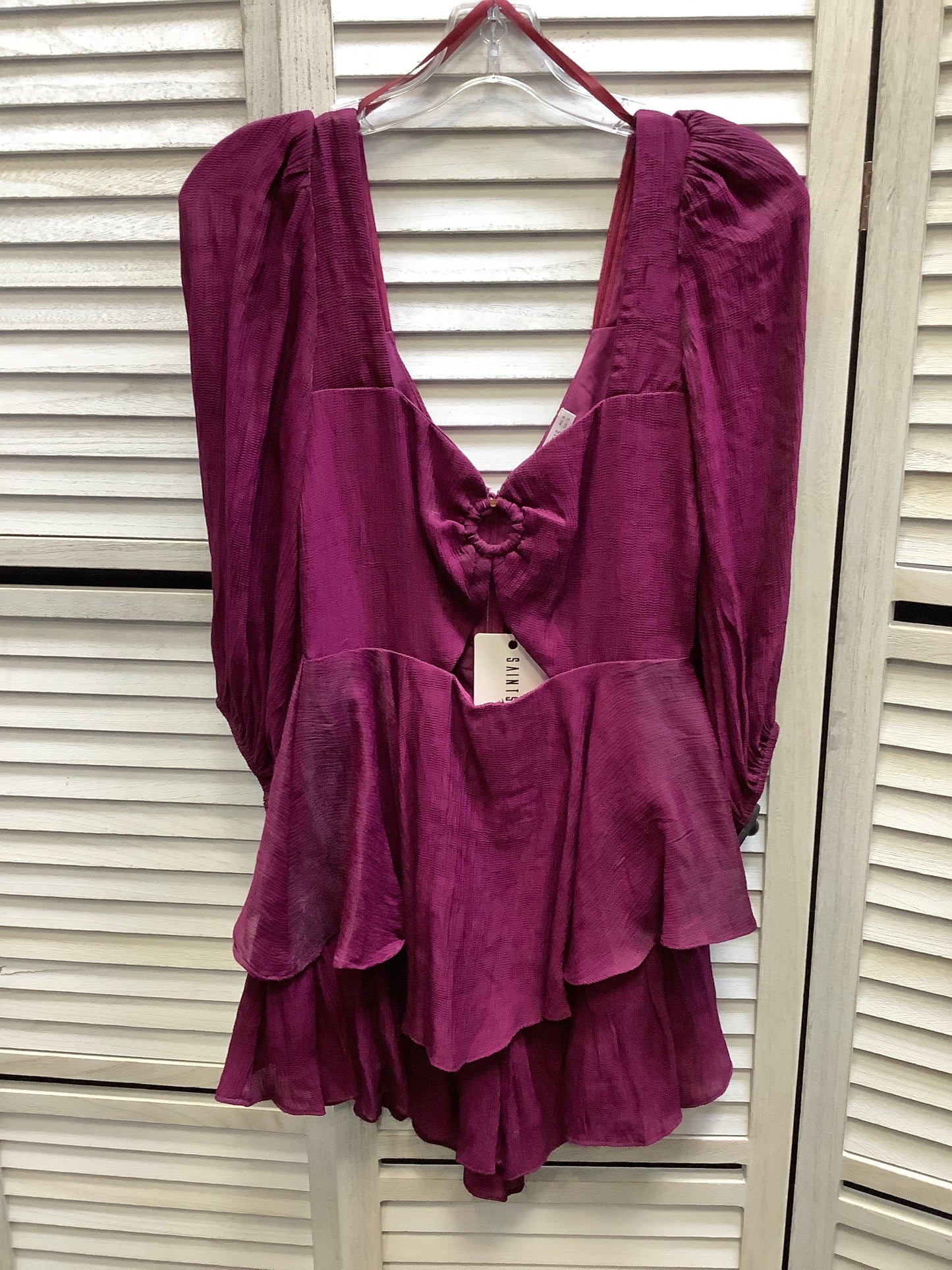 Dress Casual Short By Clothes Mentor In Purple, Size: S