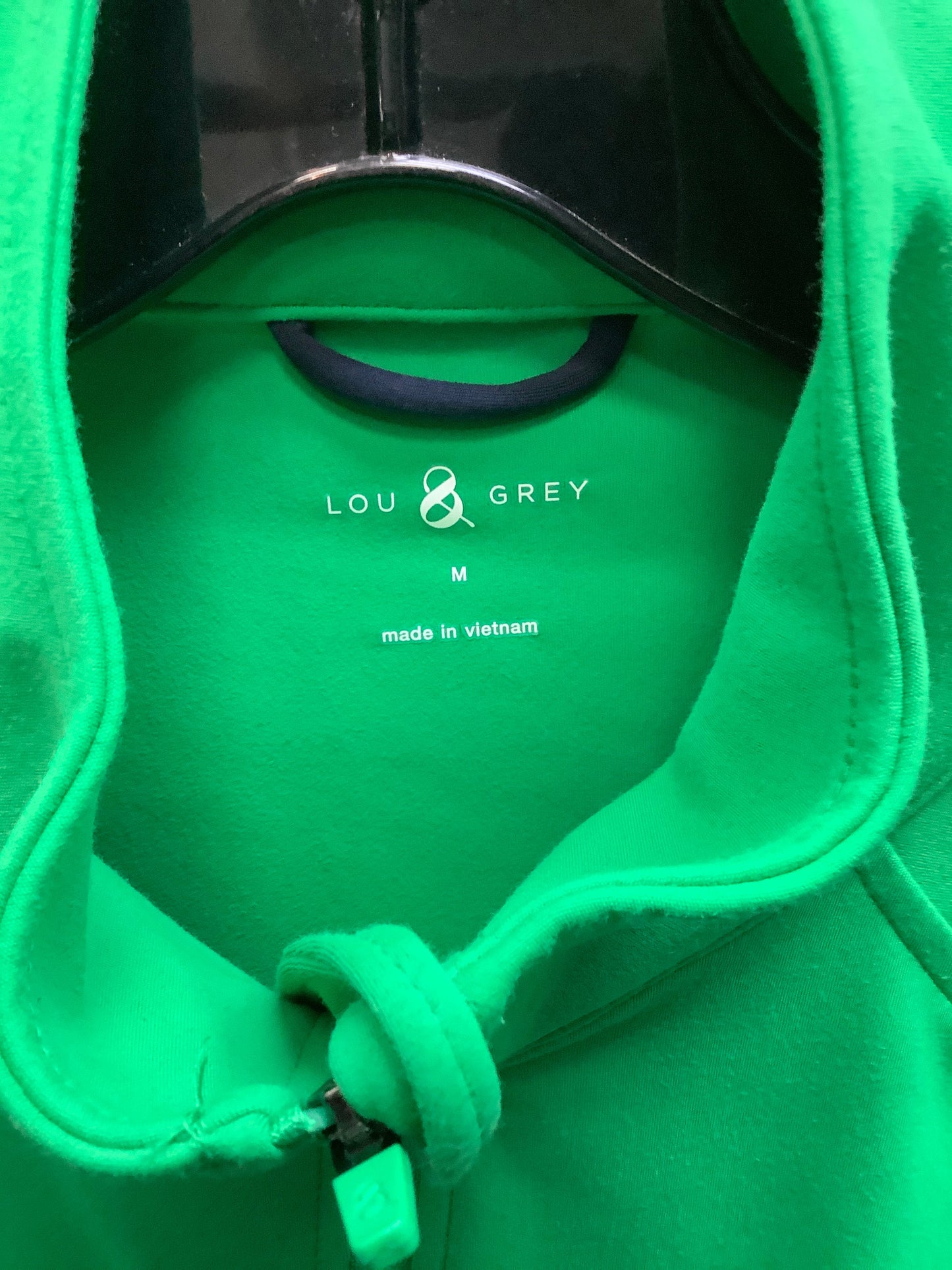 Athletic Jacket By Lou And Grey In Green, Size: M