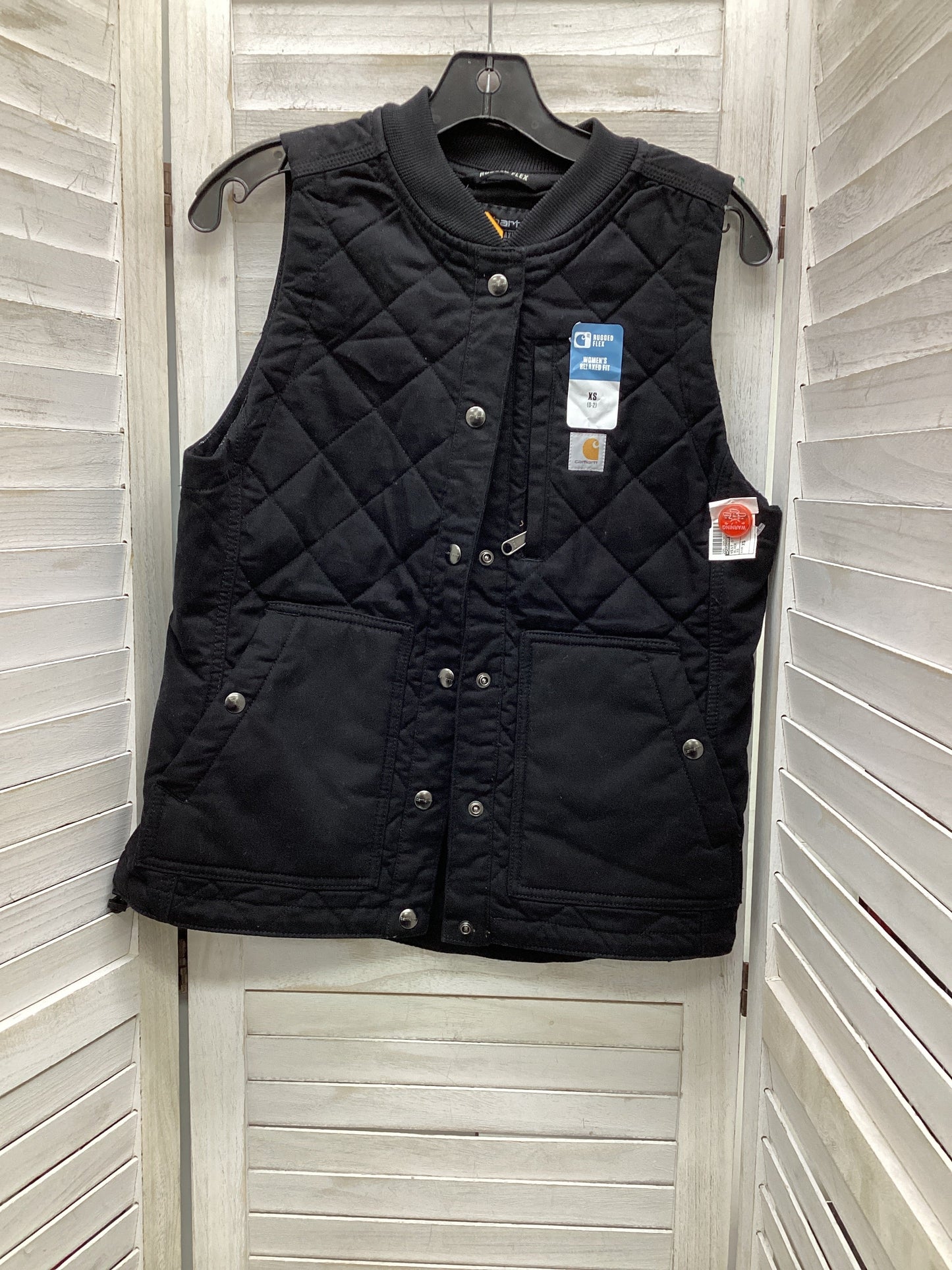 Vest Other By Carhartt In Black, Size: Xs