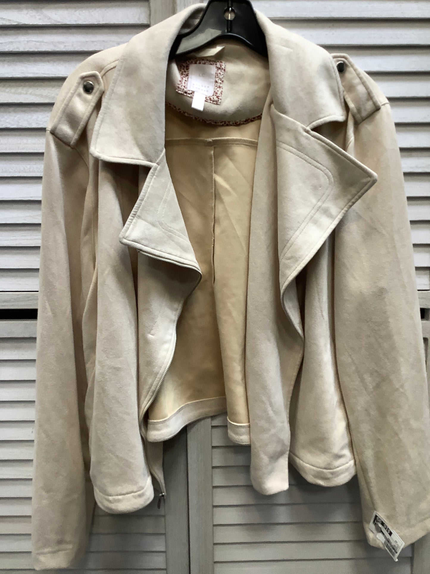 Jacket Other By Lc Lauren Conrad In Cream, Size: 2x