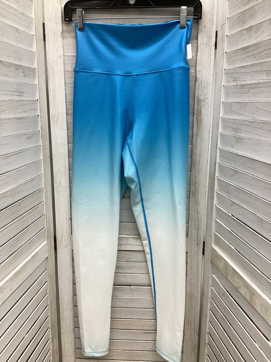 Athletic Leggings By Fashion Nova In Blue, Size: M