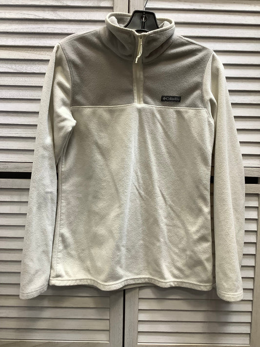 Jacket Fleece By Columbia In White, Size: S