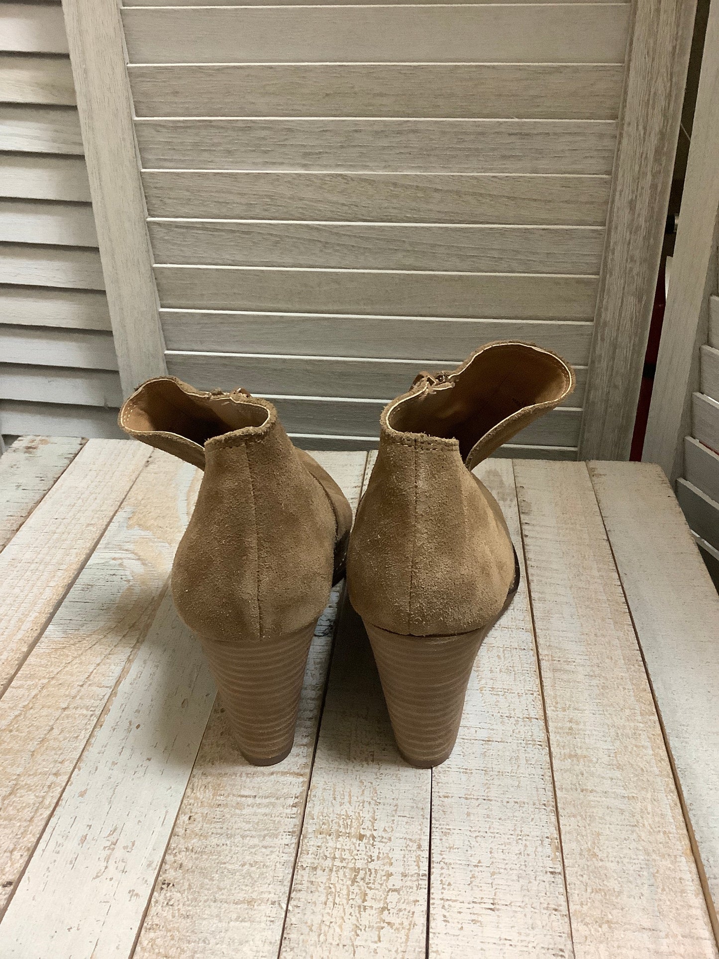 Boots Ankle Heels By Lucky Brand  Size: 8.5