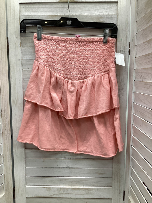 Skirt Mini & Short By Simply Southern In Pink, Size: S