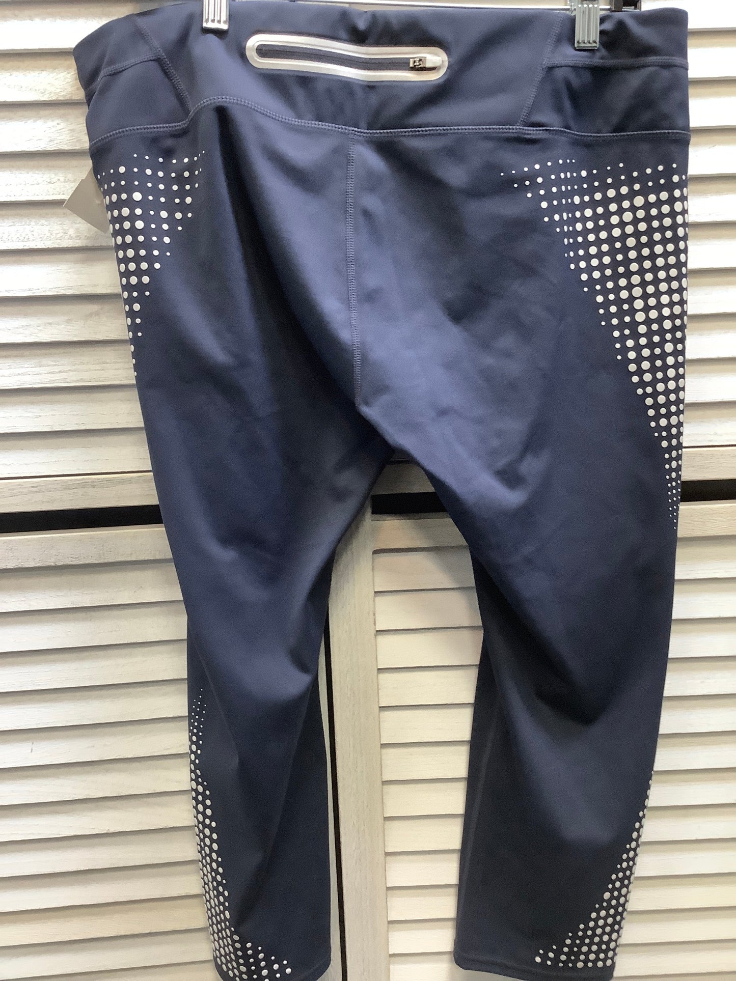 Athletic Capris By Athleta In Navy, Size: Xl