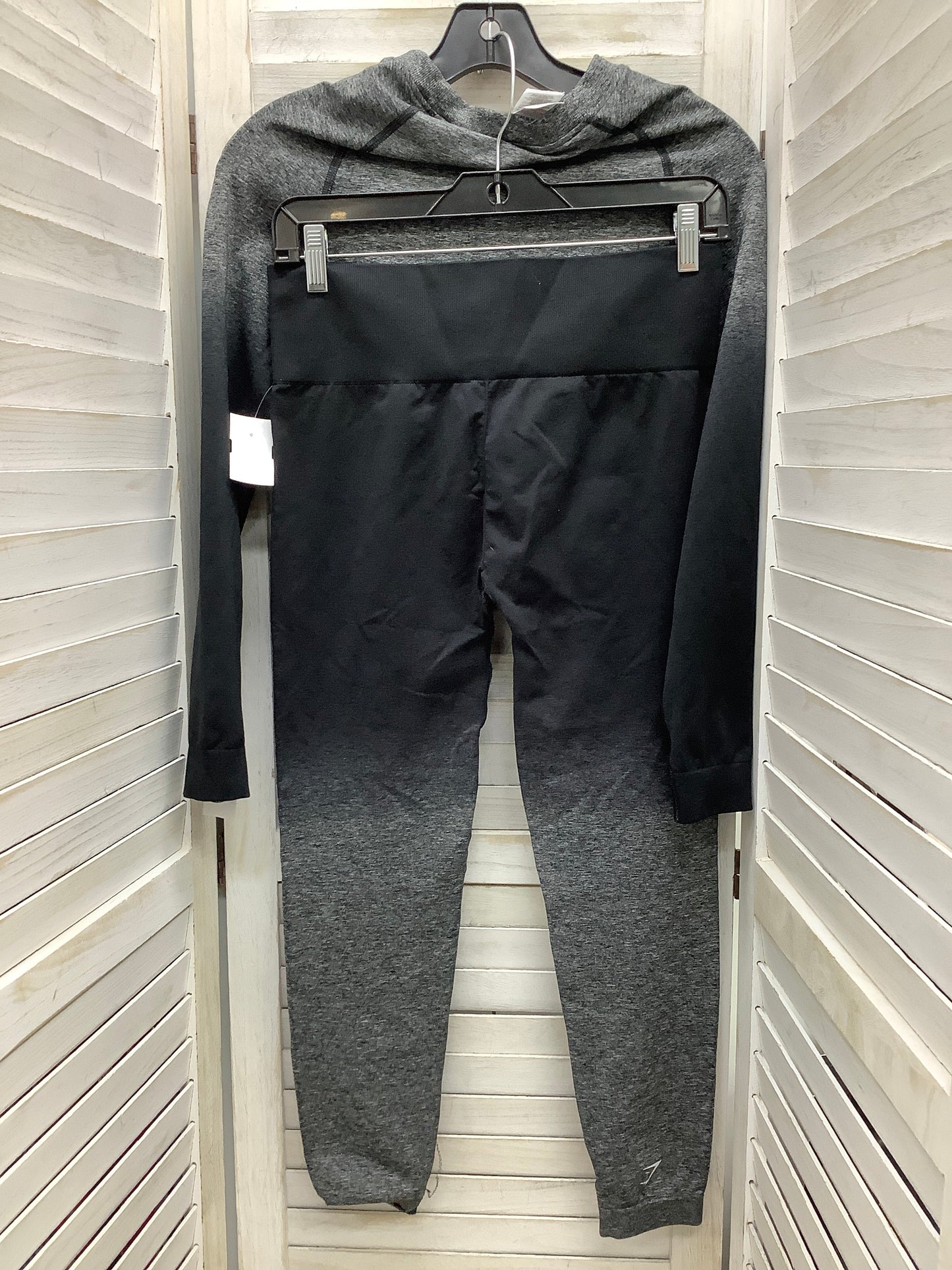 Athletic Pants 2pc By Gym Shark In Grey, Size: M