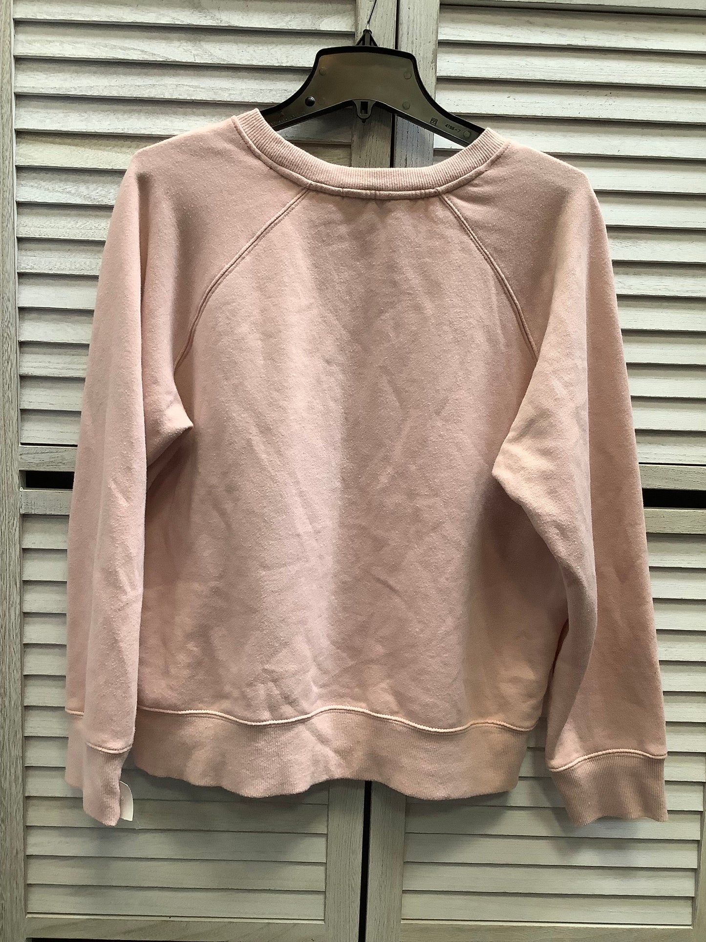 Sweatshirt Crewneck By Dkny In Pink, Size: Xl