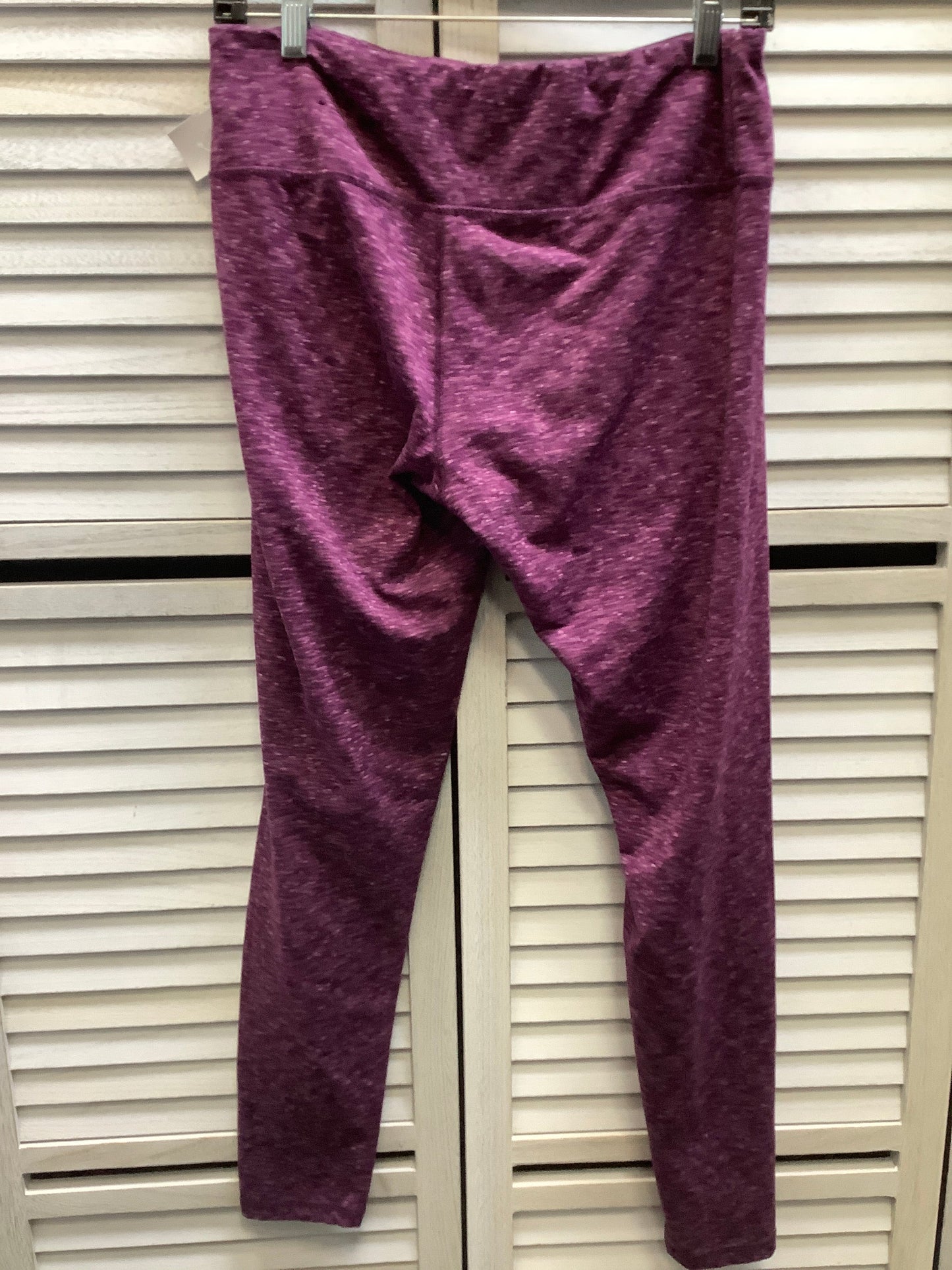 Athletic Leggings By Rbx In Purple, Size: L