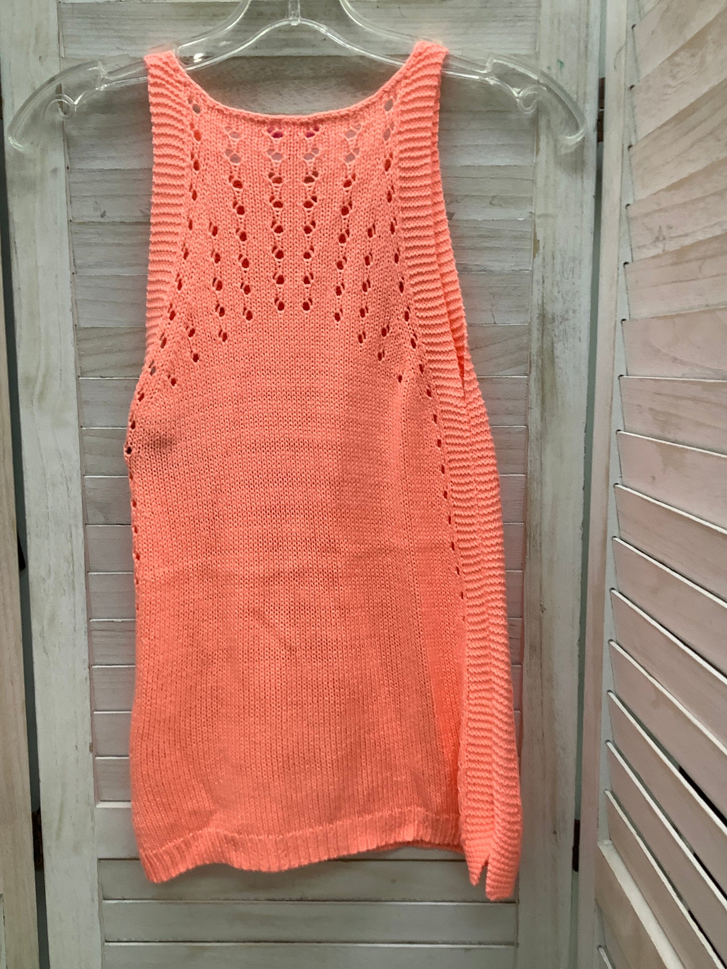 Tank Top By Lilly Pulitzer In Peach, Size: Xs