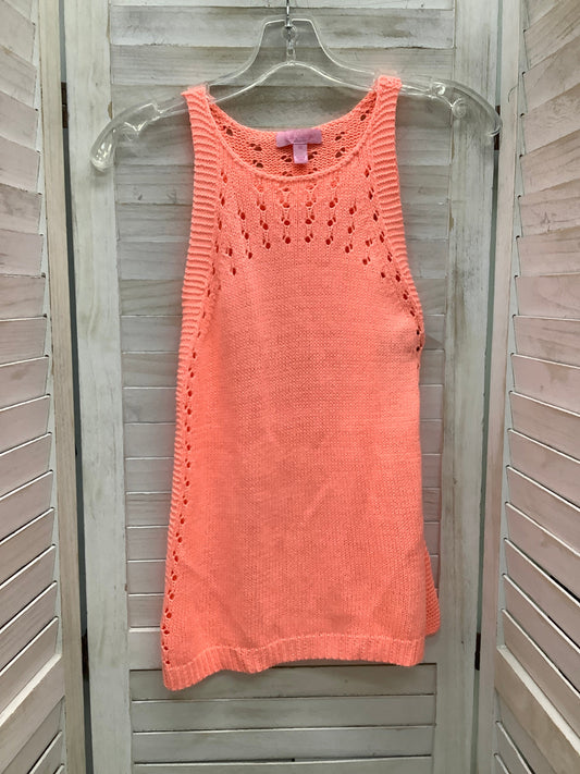 Tank Top By Lilly Pulitzer In Peach, Size: Xs