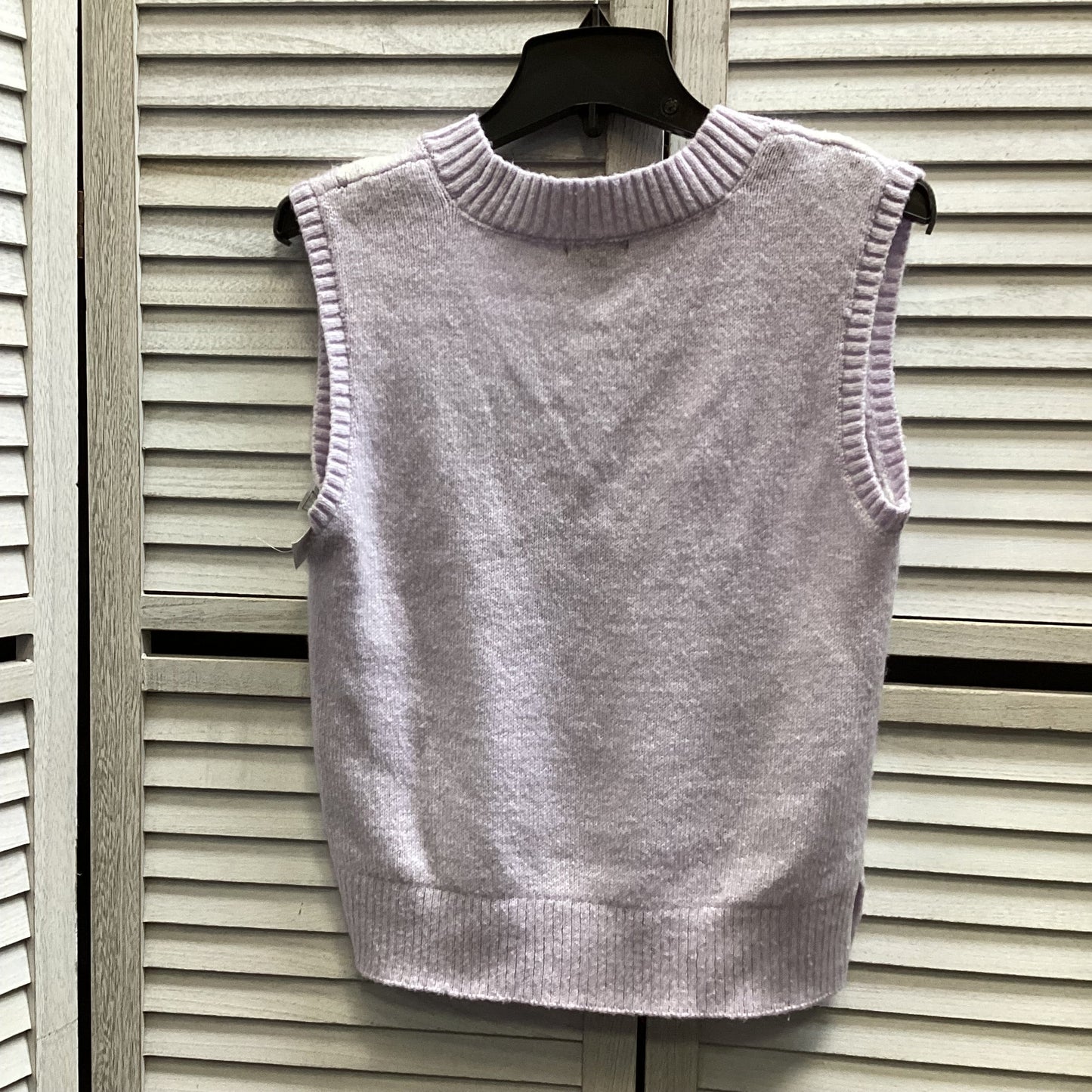 Vest Sweater By Wild Fable In Purple, Size: M