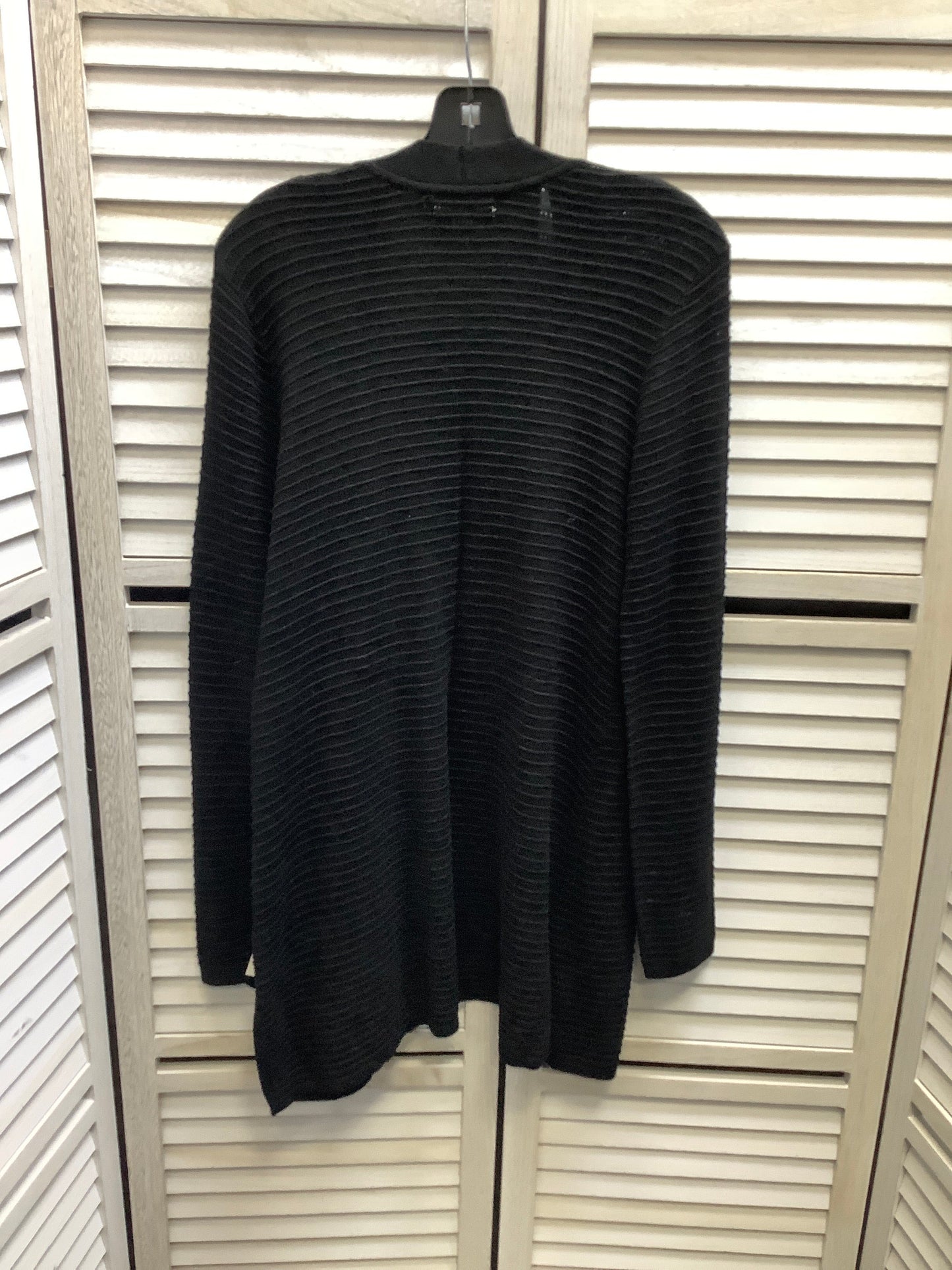 Cardigan By Charter Club In Black, Size: L